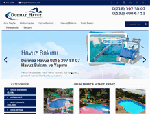 Tablet Screenshot of durmazhavuz.com